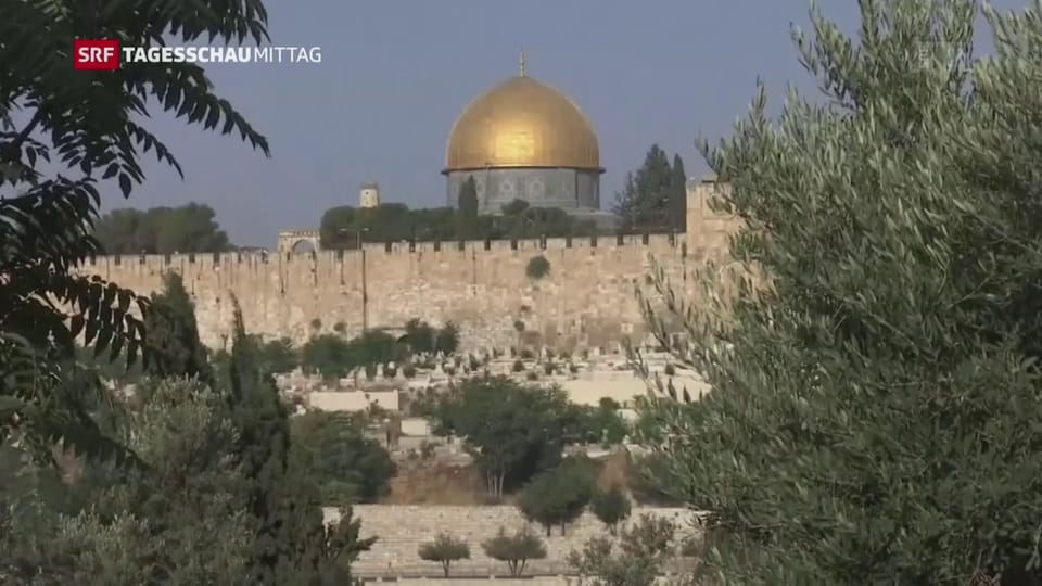 Angespannte Situation in Jerusalem