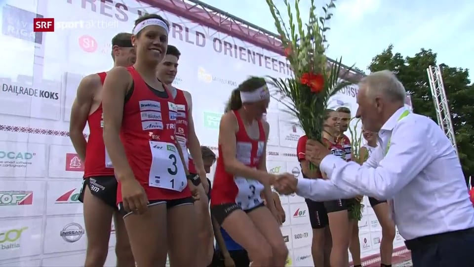 Mixed-Staffel sichert der Schweiz die 4. Medaille