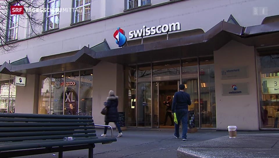 Swisscom mit zwiespältiger Bilanz