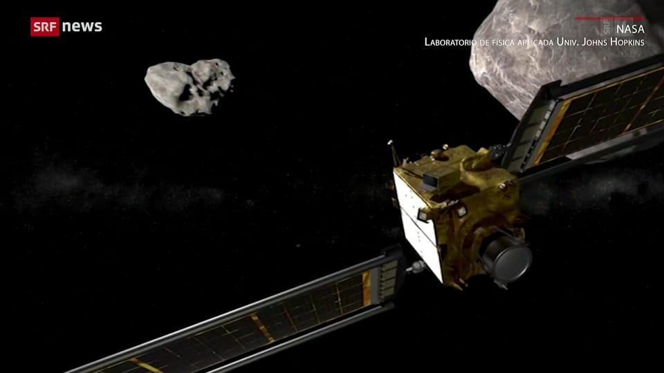 Nasa steuert Sonde absichtlich in Asteroid