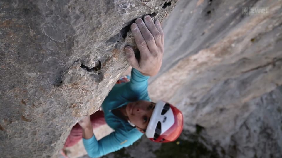 Klettern in Spanien: Nina Caprez hoch hinaus