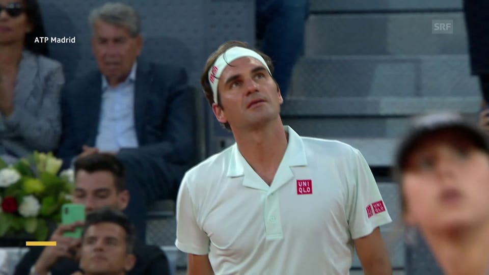 Das letzte Duell: Federer schlägt Gasquet 2019 in Madrid