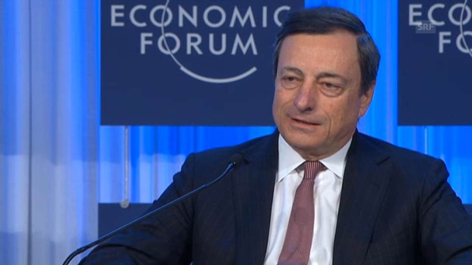 Mario Draghi über das Jahr 2012