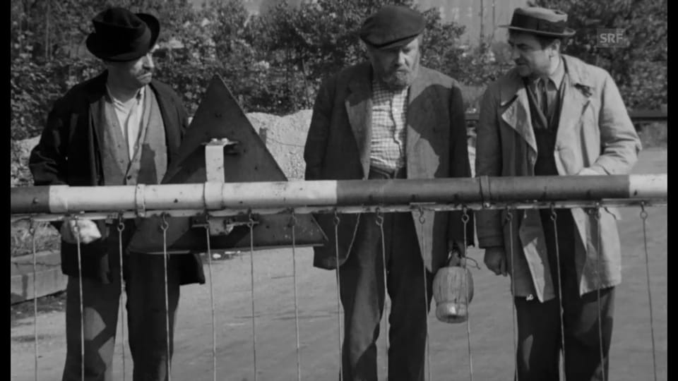«Hinter den sieben Gleisen», 1959 (Filmausschnitt)