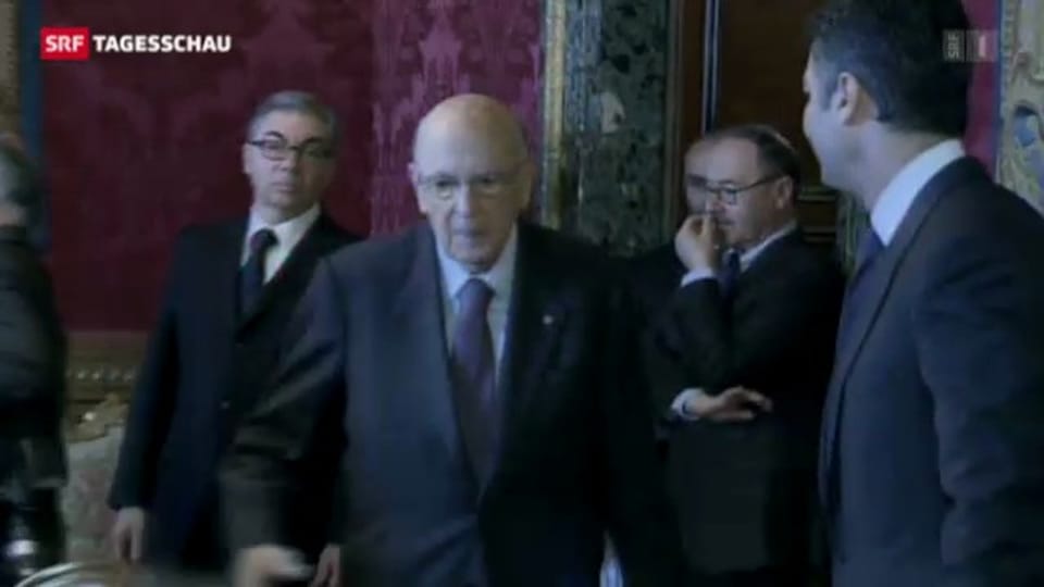 Napolitano erneut Staatspräsident von Italien