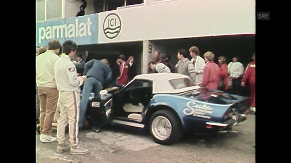 Corvette-Treffen in Dijon (1985)