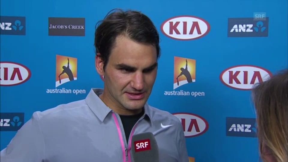 Tennis: Interview mit Roger Federer («sportlive»)