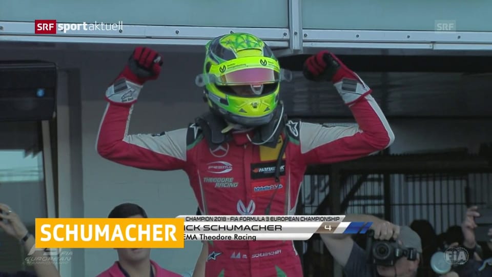 Mick Schumacher ist Formel-3-Champion