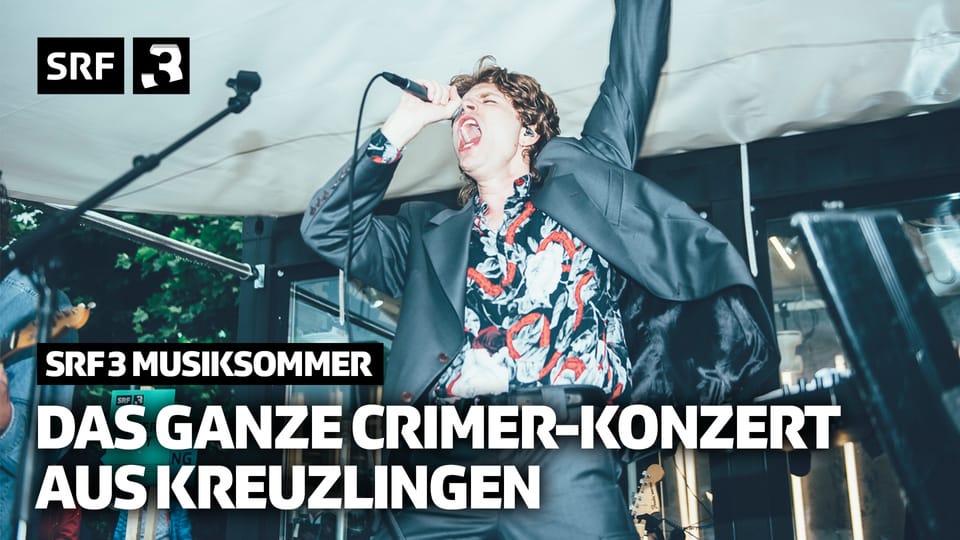 Das ganze Crimer-Konzert aus Kreuzlingen | SRF 3 Musiksommer