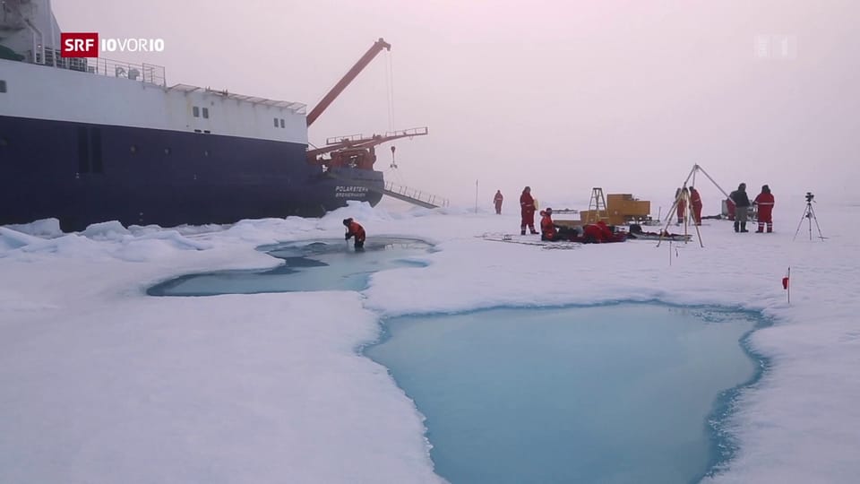 Aus dem Archiv: «Polarstern» zurück aus dem arktischen Winter