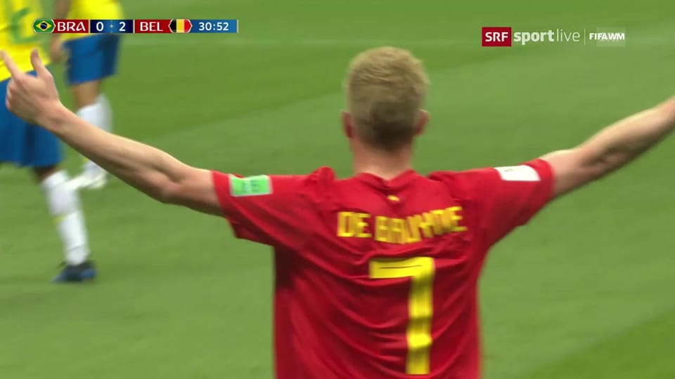 Belgiens Konter zum 2:0