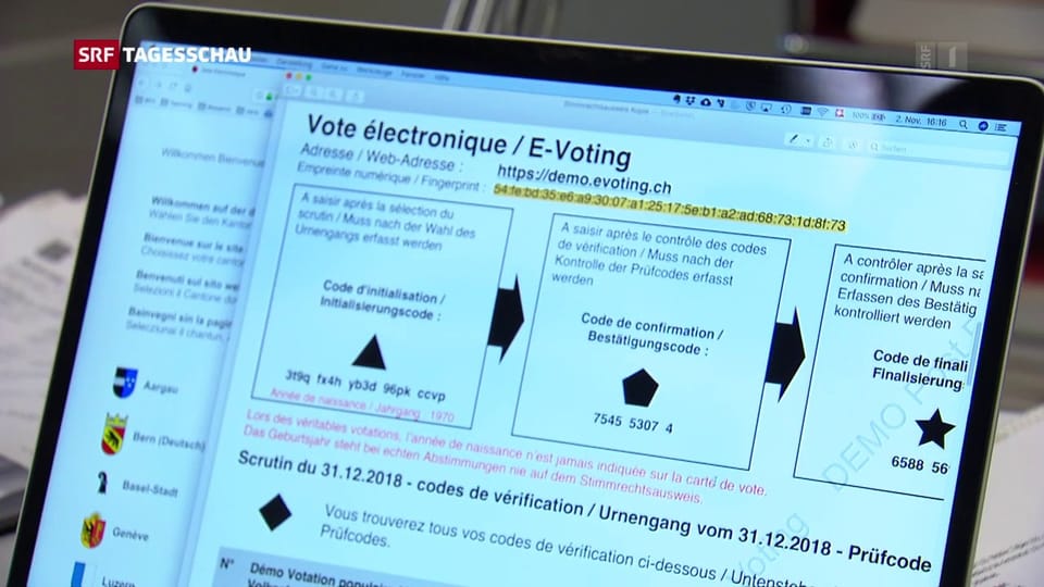 Hacker beim E-Voting