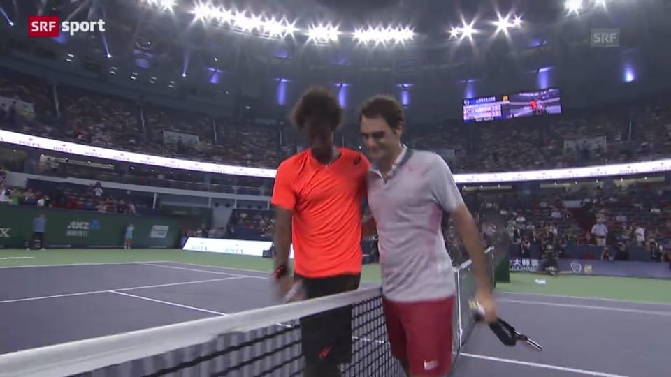 Federer unterliegt Monfils («sportaktuell»)