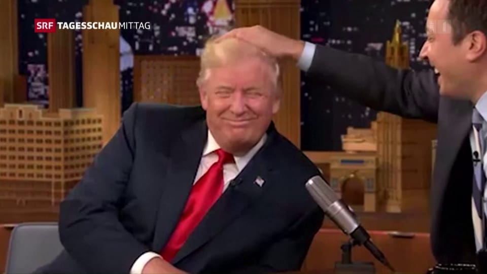 Trump unterzieht sich dem Haartest