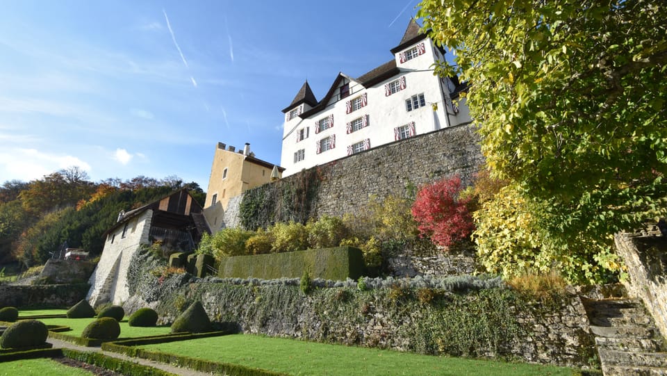 Schloss Wartenfels in neuen Farben