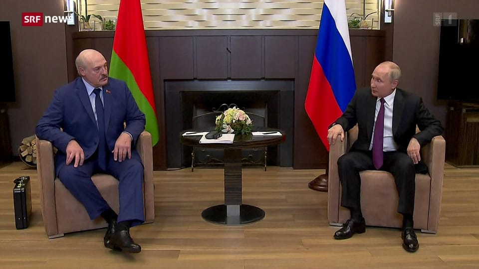 Putin und Lukaschenko demonstrieren Einigkeit