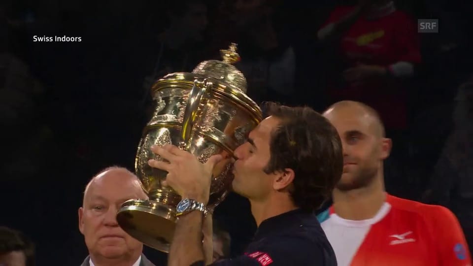 Federers 99. Turniersieg