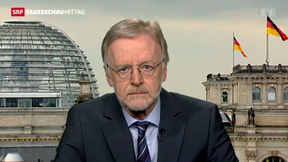 SRF-Korrespondet Casper Selg zu Merkels Äusserungen