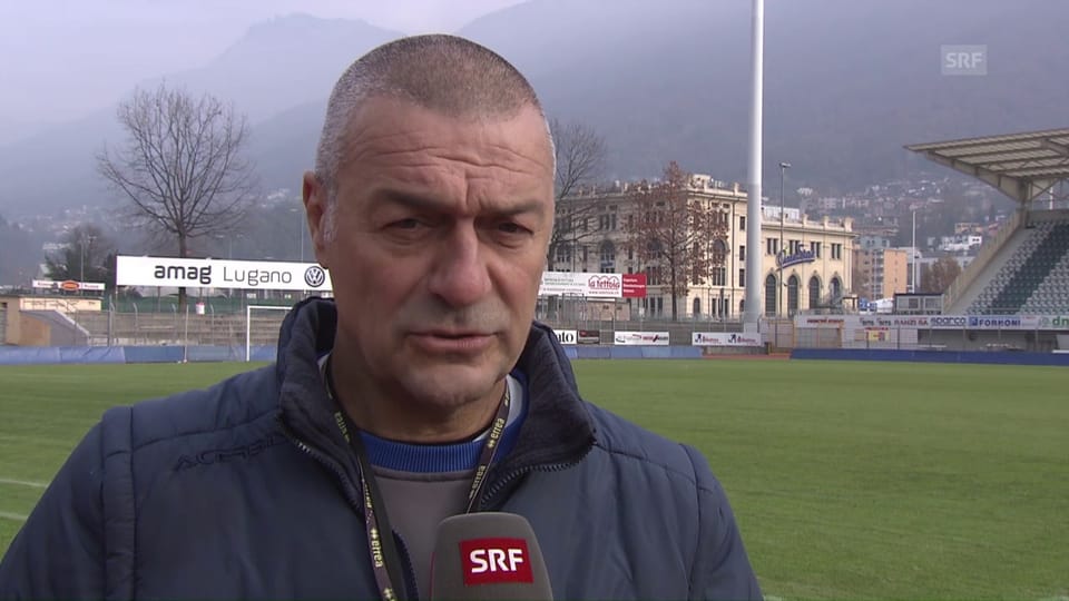 Lugano-Trainer Manzo spricht über seine Sperre (italienisch)