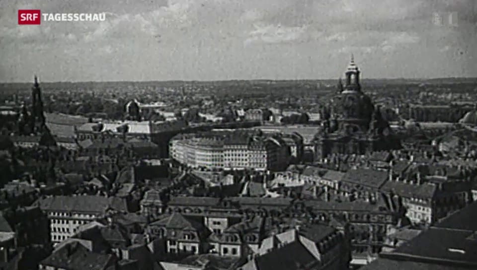 Ausstellung zur Bombardierung Dresdens