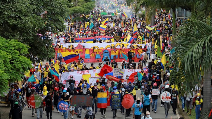 Mindestens vier Tote bei Protesten in Kolumbien