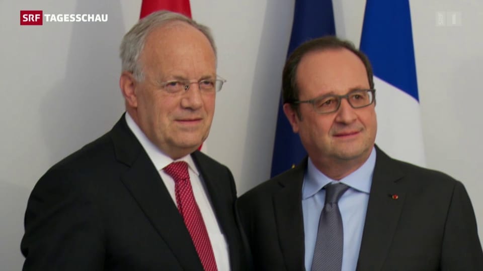 Hollande bietet Schweiz Unterstützung an