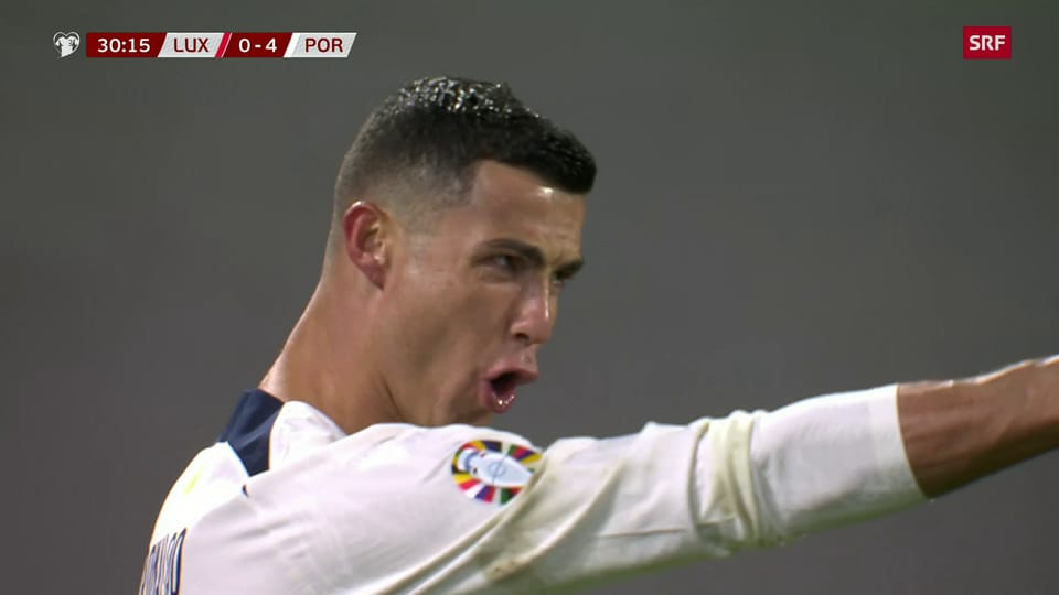Ronaldo trifft gegen Luxemburg doppelt