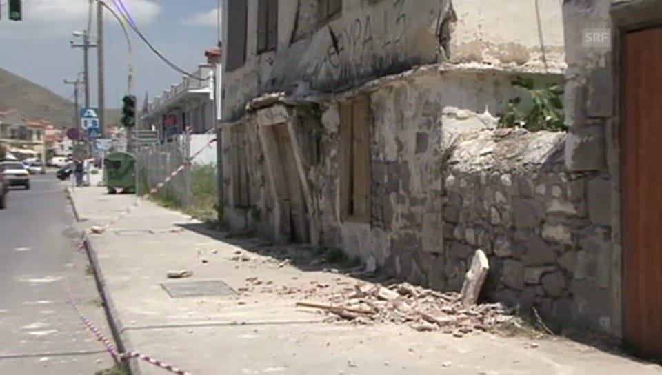 Erdbeben erschüttert Griechenland und die Türkei