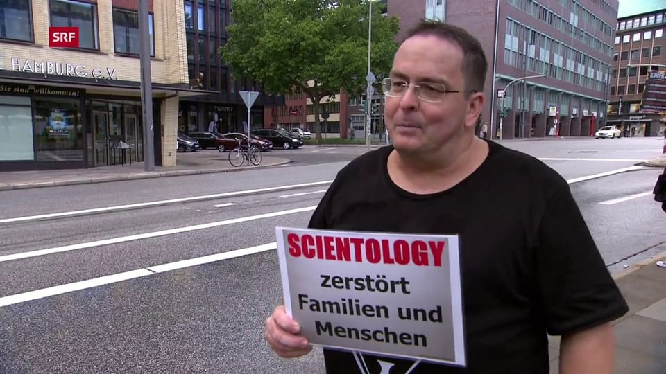 Beat Künzi, Scientology-Gegner, bezeichnet Scientology als «Psycho-Sekte».
