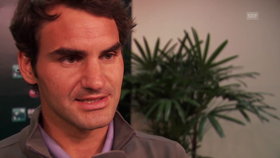 Interview mit Roger Federer (08.03.2014)