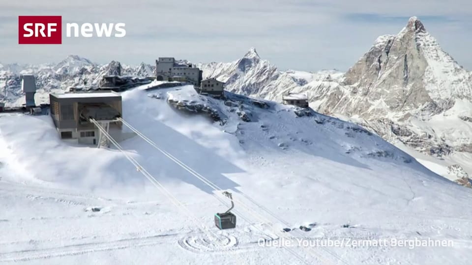 Aus dem Archiv: Die Bergbahnen investieren, zum Beispiel Zermatt