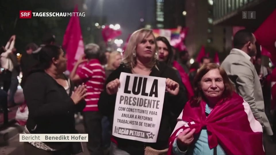 Aus dem Archiv: Brasilianischer Ex-Präsident Lula verurteilt