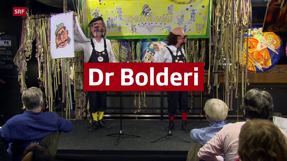 Schnitzelbank 2024: Dr Bolderi