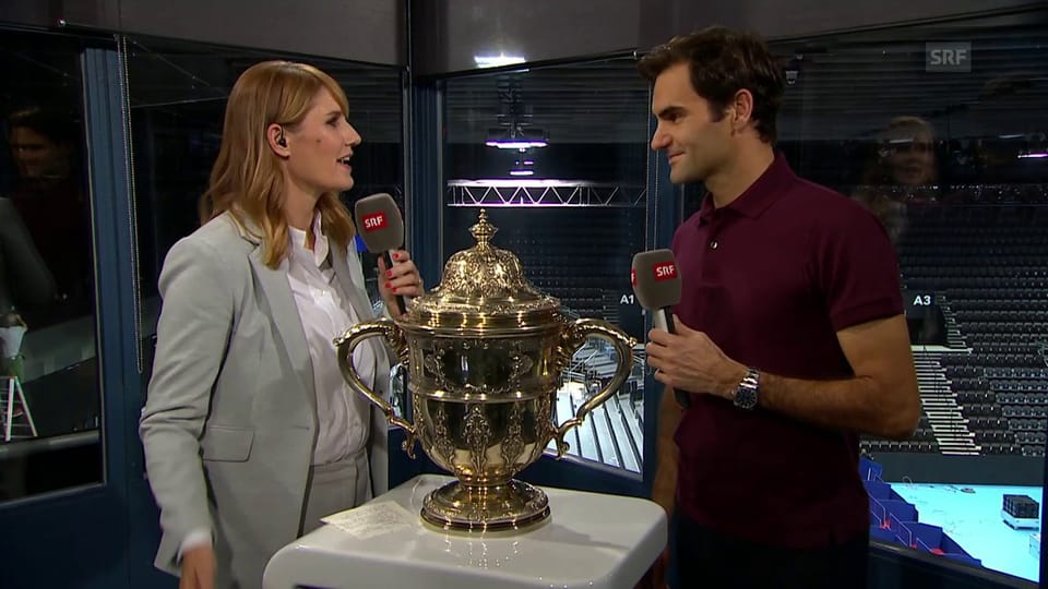 Federer über seinen 9. Erfolg in Basel