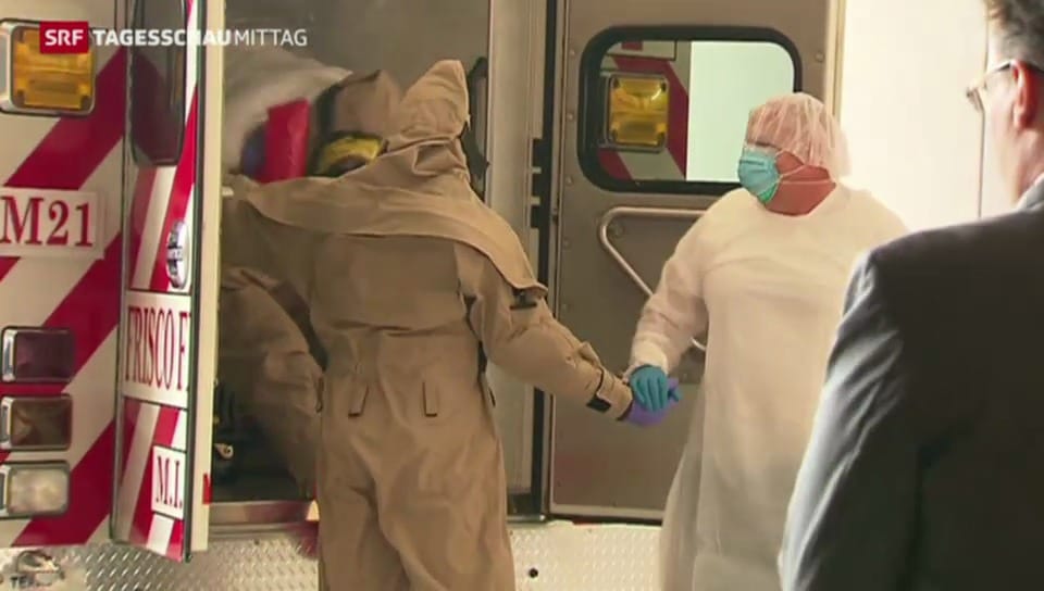 Ebola-Test in den USA