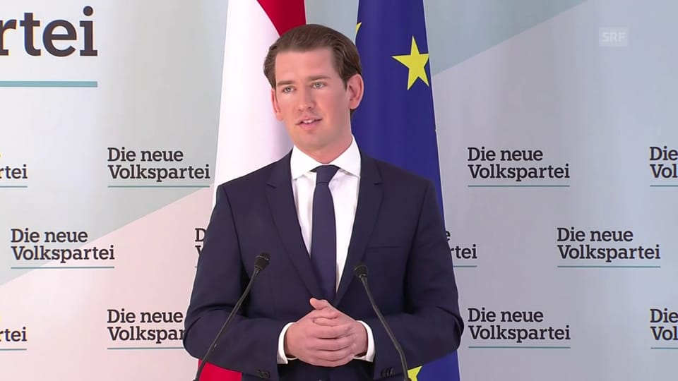Kurz kritisiert FPÖ-Innenminister Herbert Kickl