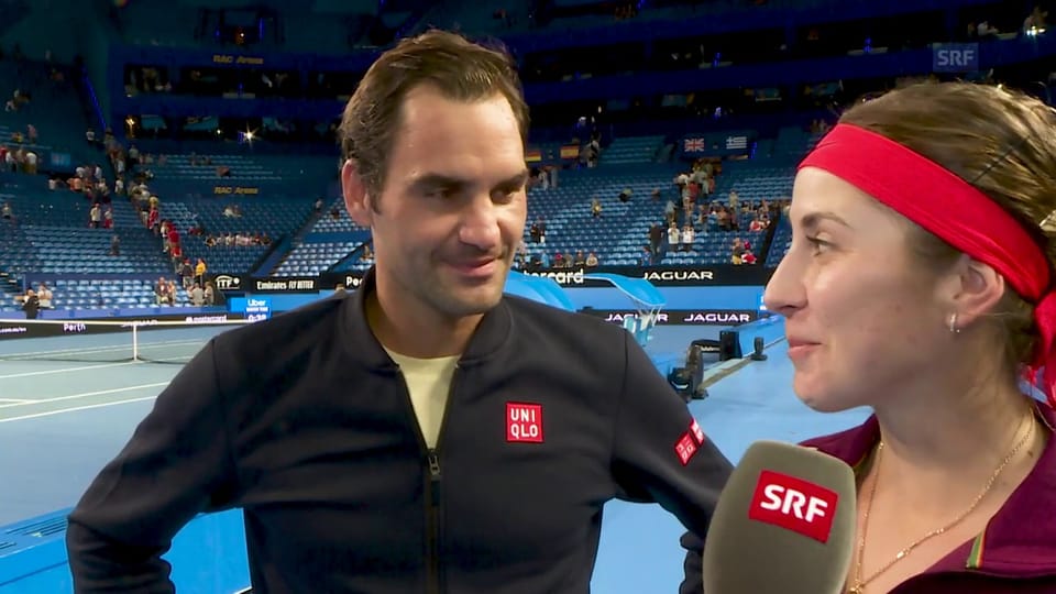Bencic und Federer: «Es hat Spass gemacht»