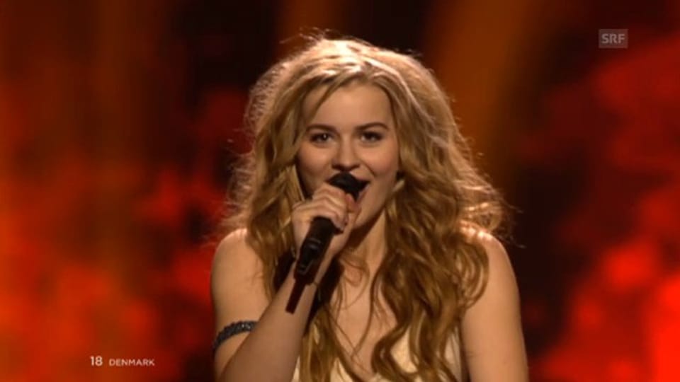 Emmelie de Forest mit «Only Teardrops» (Eurovision-Final)
