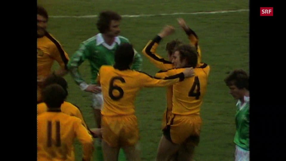 Andersen schiesst YB zum Cupsieg 1977