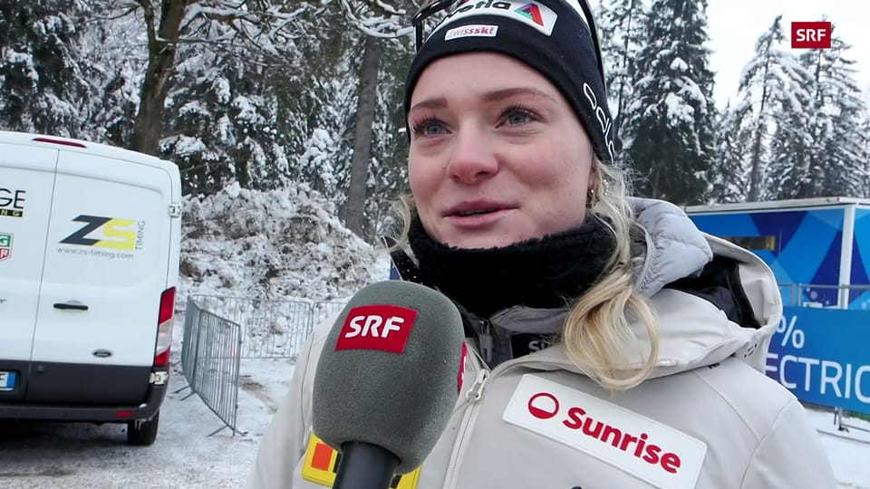 Baserga: «Ich hatte heute einen extrem schnellen Ski»