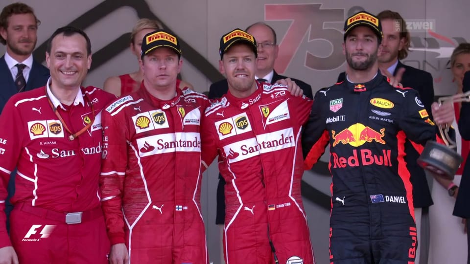 Ferrari feiert Doppelsieg in Monaco