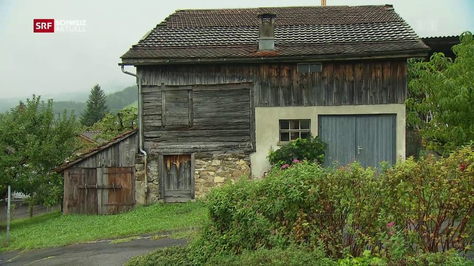 700-jähriges Holzhaus «provisorisch gerettet»