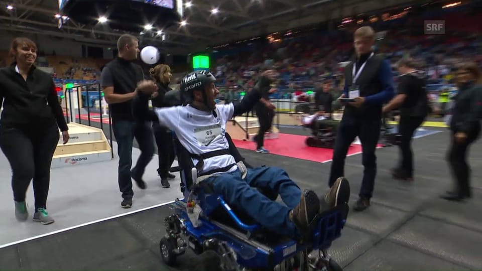 Rollstuhl-Final: erste Goldmedaille für die Schweiz