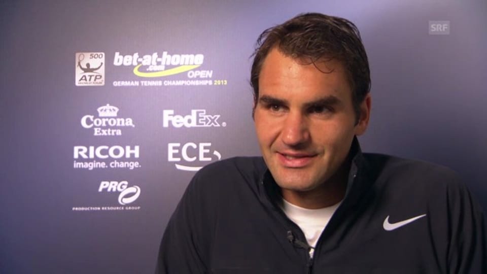 Federer über das Turnier in Hamburg