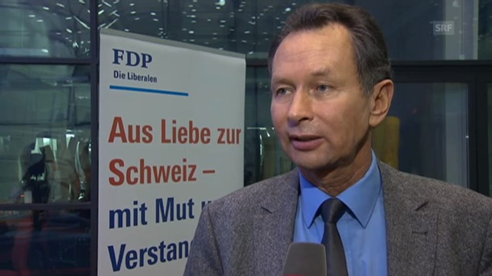 FDP-Präsident Philipp Müller zur Verkehrsinfrastruktur.