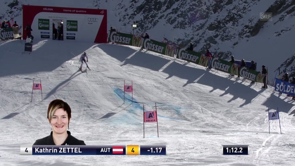 Ski: Der 2. Lauf von Kathrin Zettel («sportlive»)
