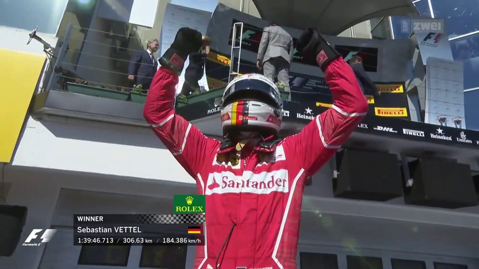 Vettel und Räikkönen lassen Ferrari jubeln