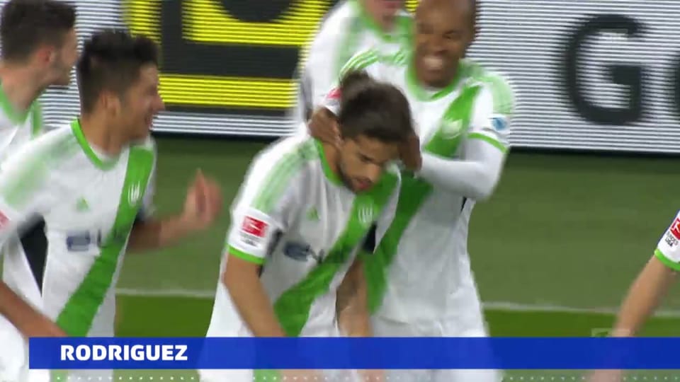 Rodriguez' Tor gegen Dortmund