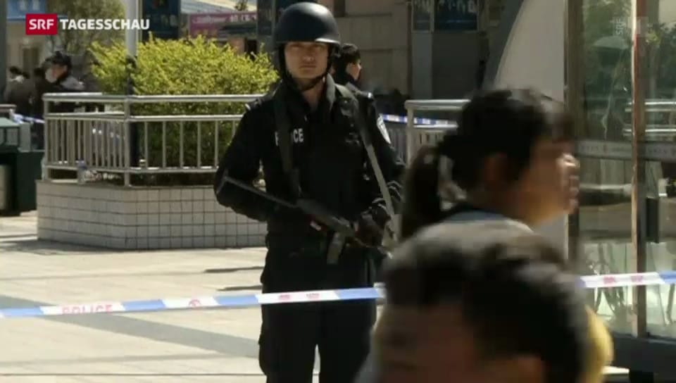 Kunming am Tag nach der Messer-Attacke