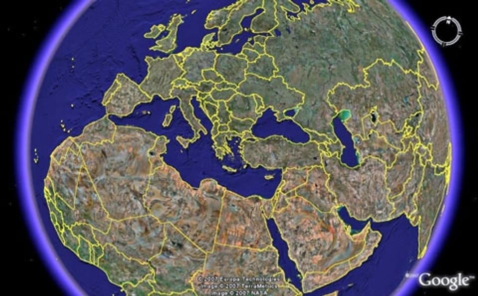 Das globale Auge  Wie «Google Earth» unsere Sicht auf die Welt verändert